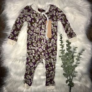Milkbarn | Footless Romper | Bamboo | Zip Up